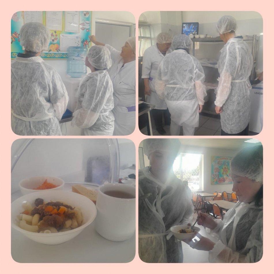 Проверка школьной столовой бракеражной  комиссией