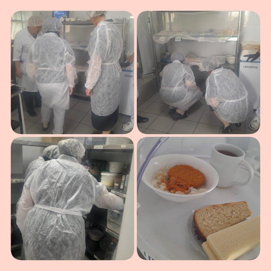 Проверка школьной столовой бракеражной комиссией