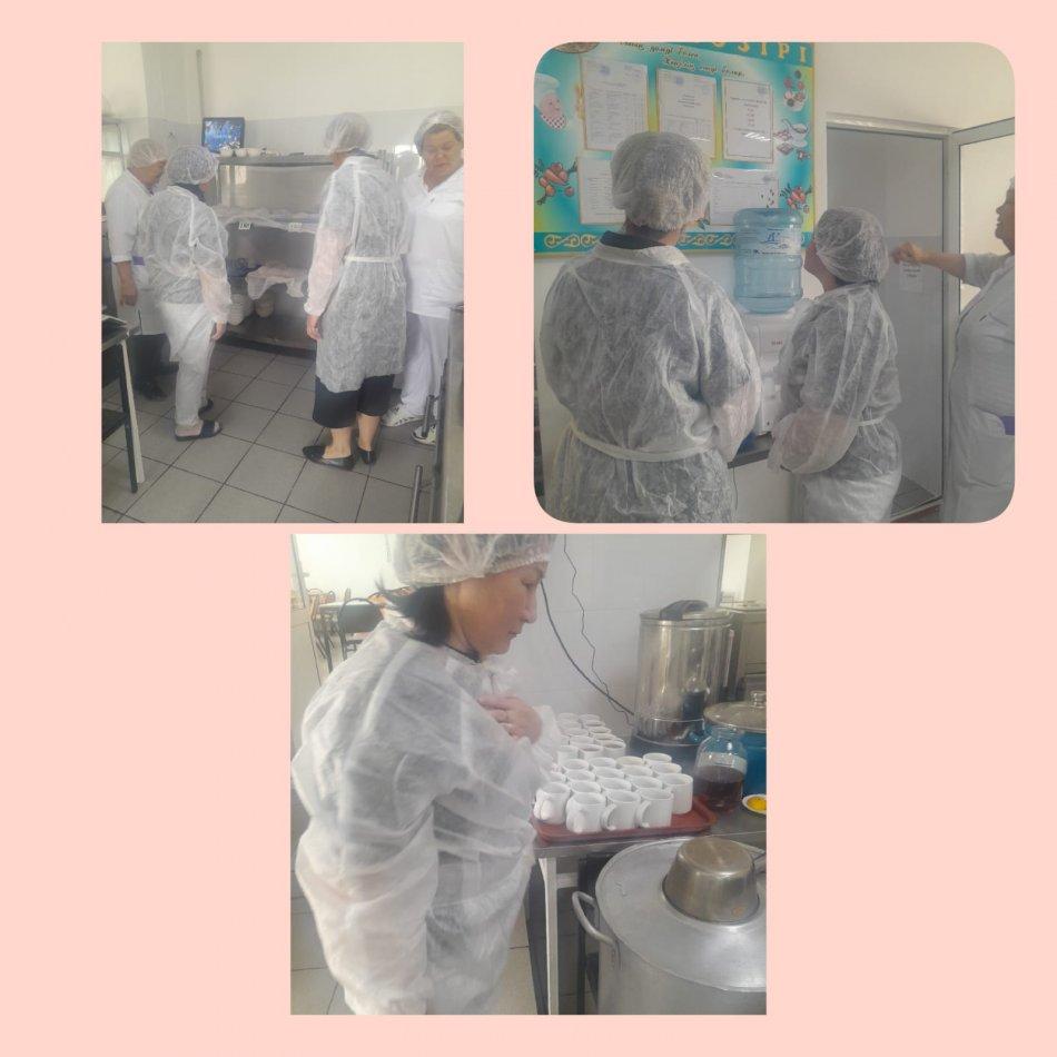 Проверка школьной столовой бракеражной комиссией